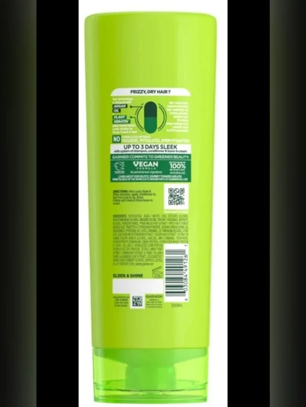 Garnier Fructis Sleek and Shine Fortifying Conditioner Only